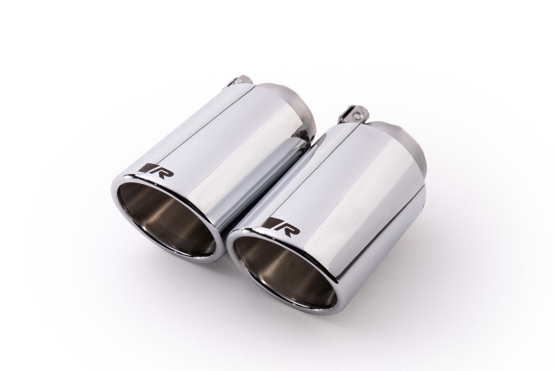 Remus 2015+ BMW M240i(x) F22/F23 3.0l Axle Back Exhaust w/Front Section/Rolled Chrome Tail Pipe Set - Angled Rolled