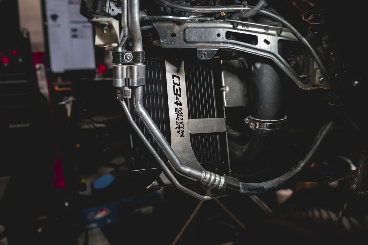 034Motorsport Auxiliary Side Mount Radiator Upgrade Kit - Audi B9/B9.5 S4/S5 3.0T