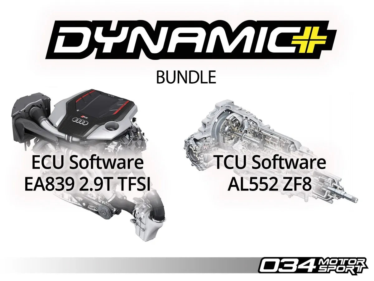 034Motorsport Dynamic+ Tuning ECU & AL552 ZF8 Transmission Tuning Bundle - Audi B9/B9.5 RS4/RS5 EA839 2.9TT