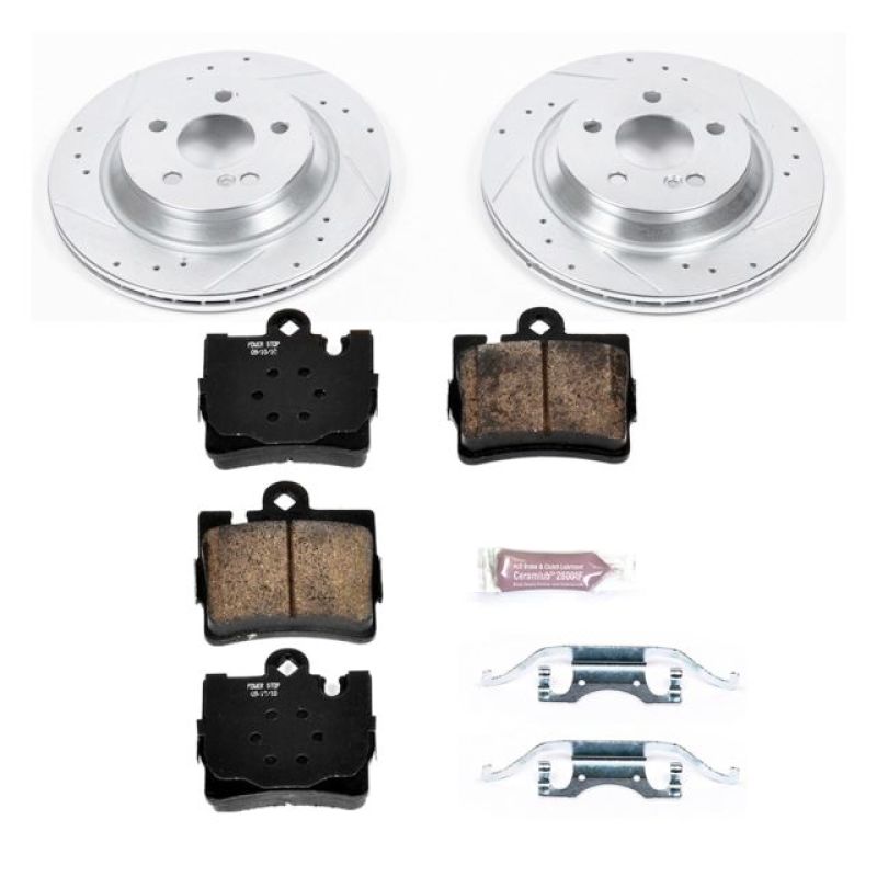 PowerStop 00-03 Mercedes-Benz CL500 Rear Z23 Evolution Sport Brake Kit
