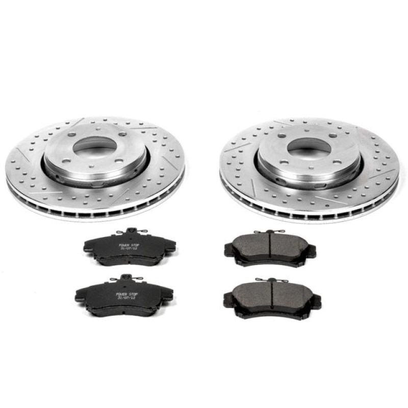 PowerStop 00-04 Volvo S40 Front Z23 Evolution Sport Brake Kit