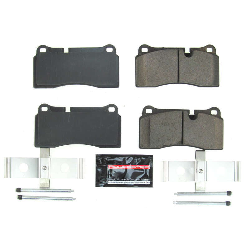 PowerStop 08-12 Audi R8 Rear Z23 Evolution Sport Brake Pads w/Hardware