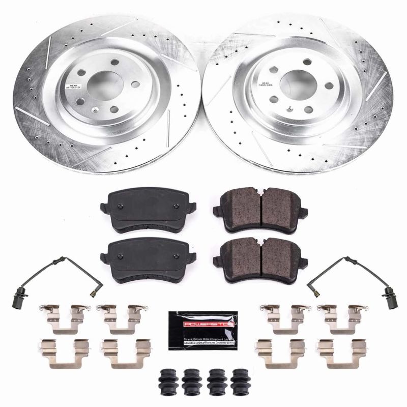 PowerStop 2018 Audi S8 Rear Z23 Evolution Sport Brake Kit