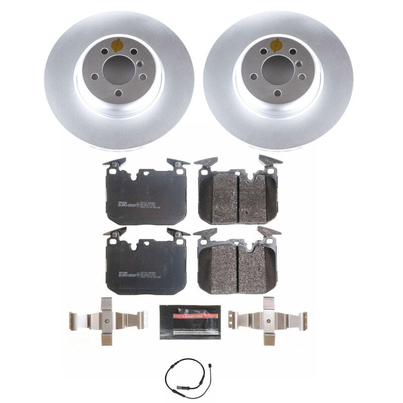 PowerStop 12-15 BMW 335i Front Euro-Stop Brake Kit