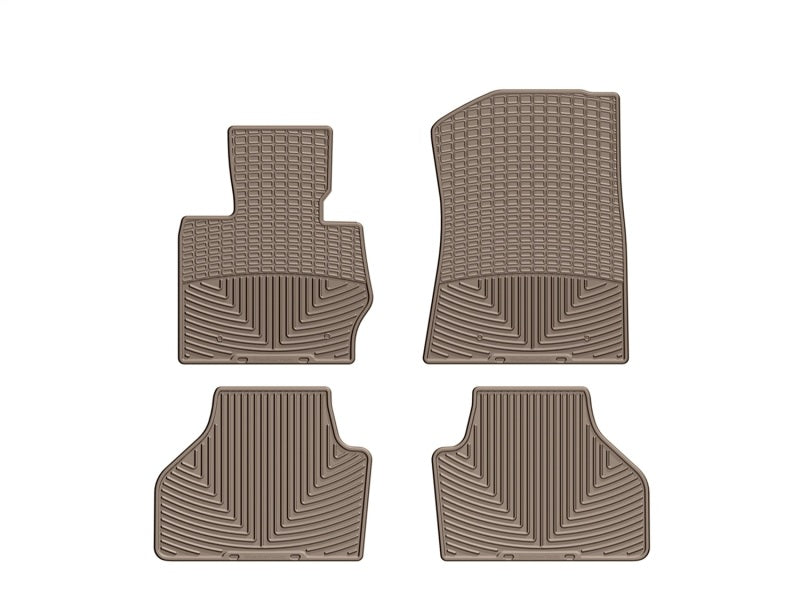 WeatherTech 11+ Bmw X3 Front And Rear Rubber Mats - Tan