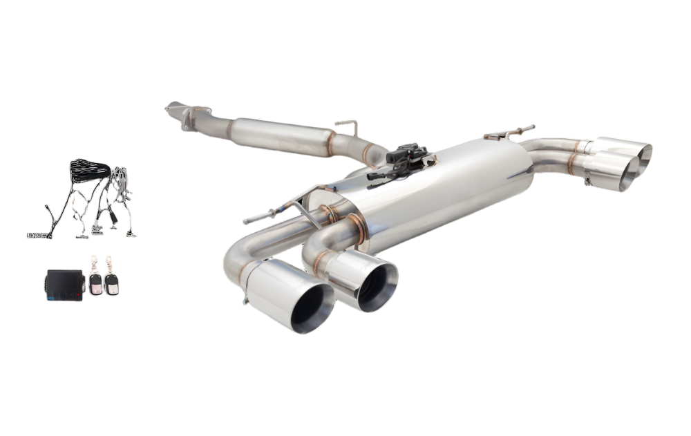 XForce 3 Stainless Steel Cat-Back Exhaust System - Audi 8V S3 Hatch