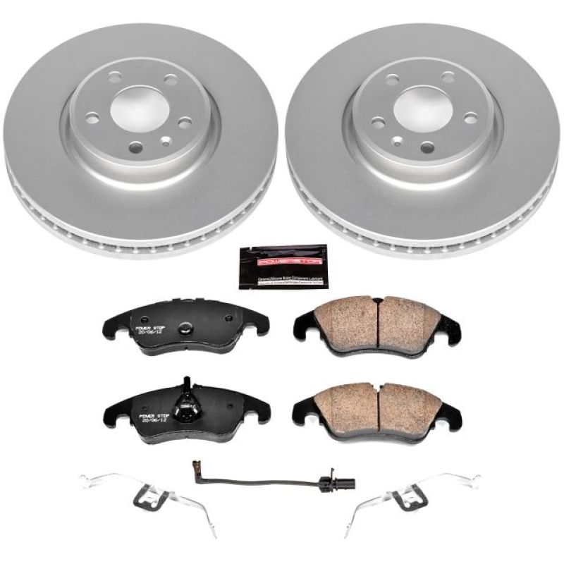 PowerStop 12-16 Audi A4 Front Z23 Evolution Sport Coated Brake Kit