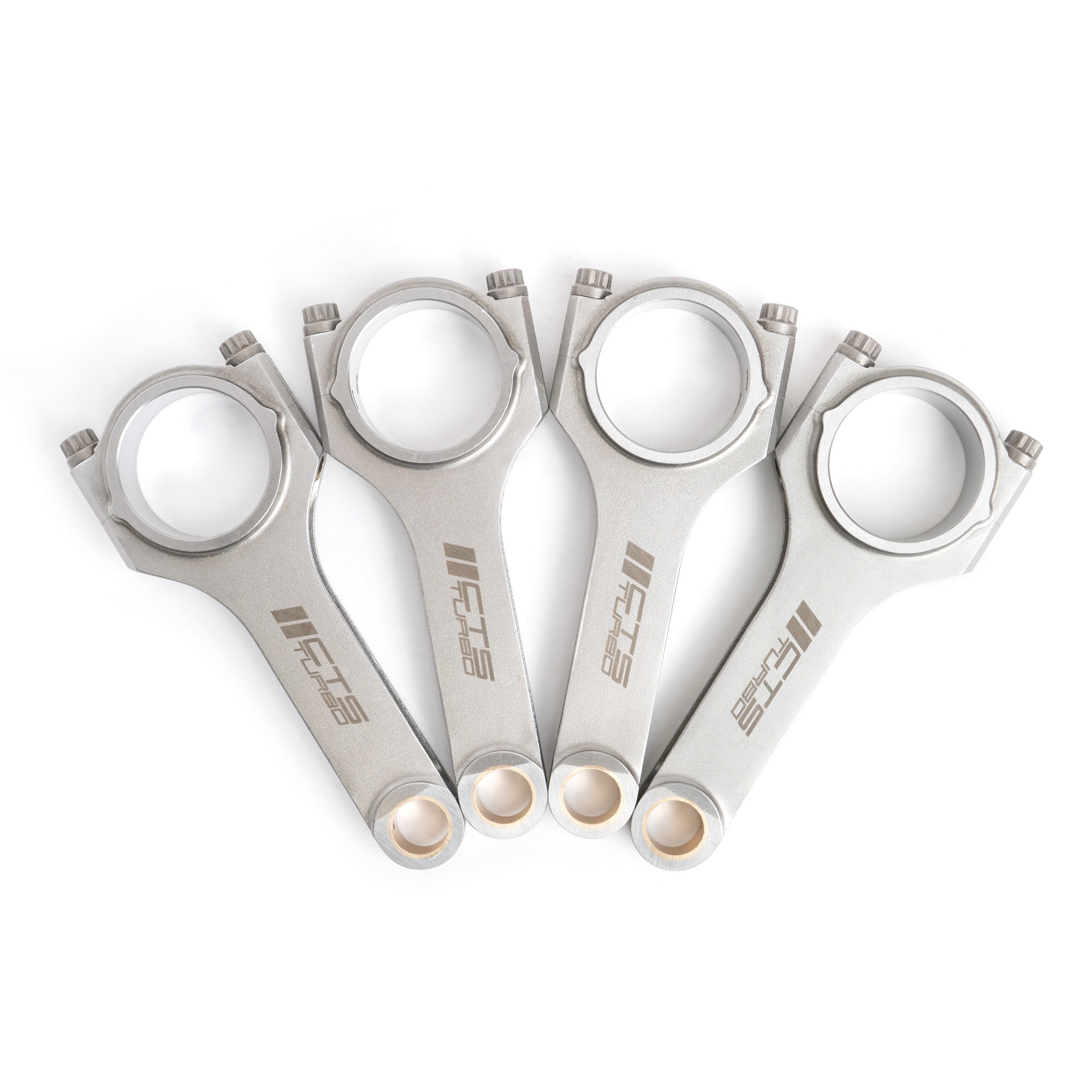 CTS Turbo Tapered Rifle Drilled Connecting Rods 144x19 - VW/Audi 1.8T 20V 06A With Stock Pistons