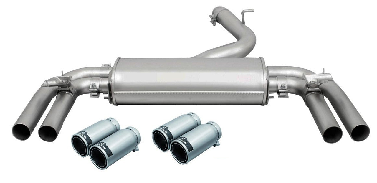 Remus 2013 Audi S3 Sedan 2.0L TSFI 8V Axle Back Exhaust