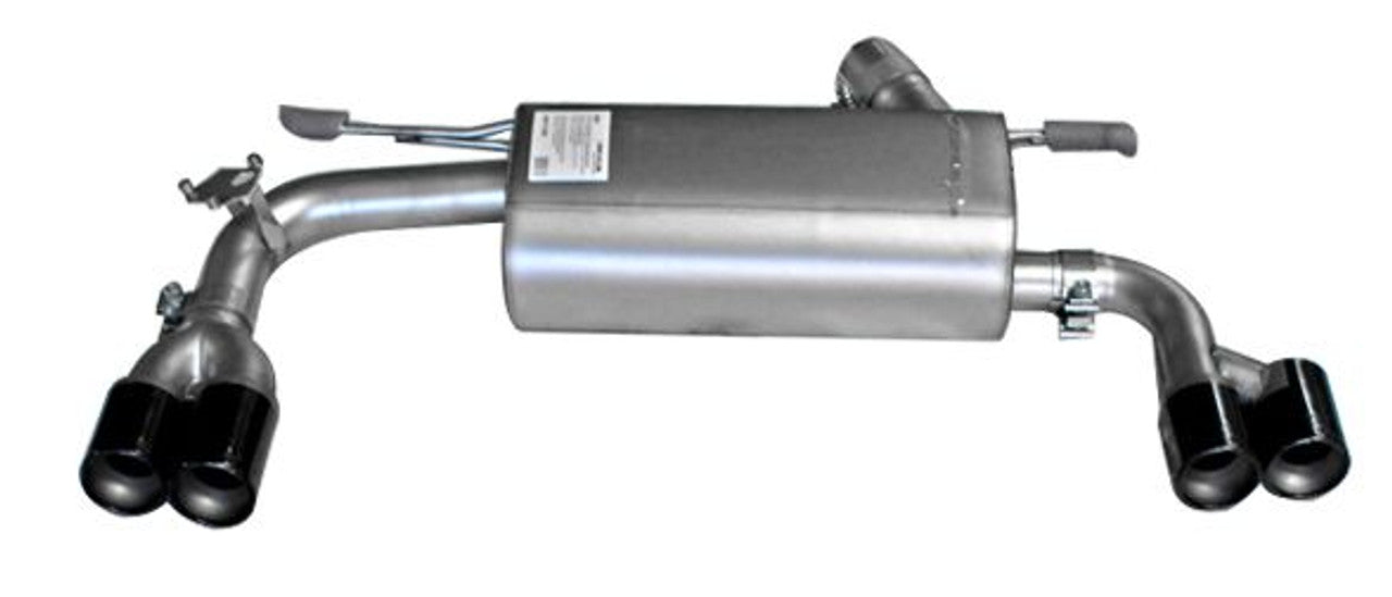 Remus 2012 BMW 3 Series F30/F31 3.0L (N55B30) Axle Back Exhaust w/Front Section/Tail Pipe Set - ANGLED ROLLED