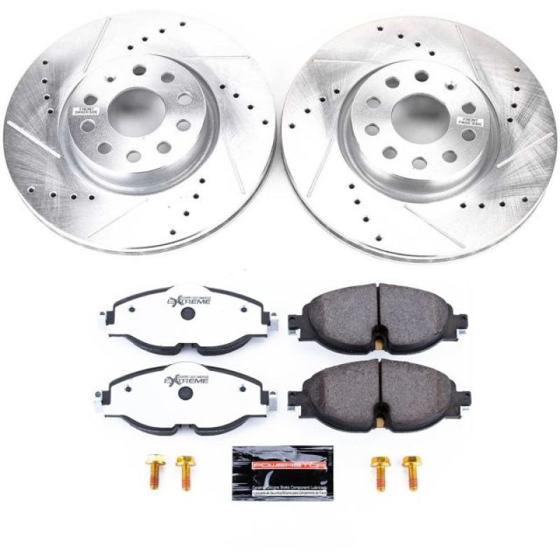 PowerStop 15-18 Audi A3 Front Z26 Street Warrior Brake Kit