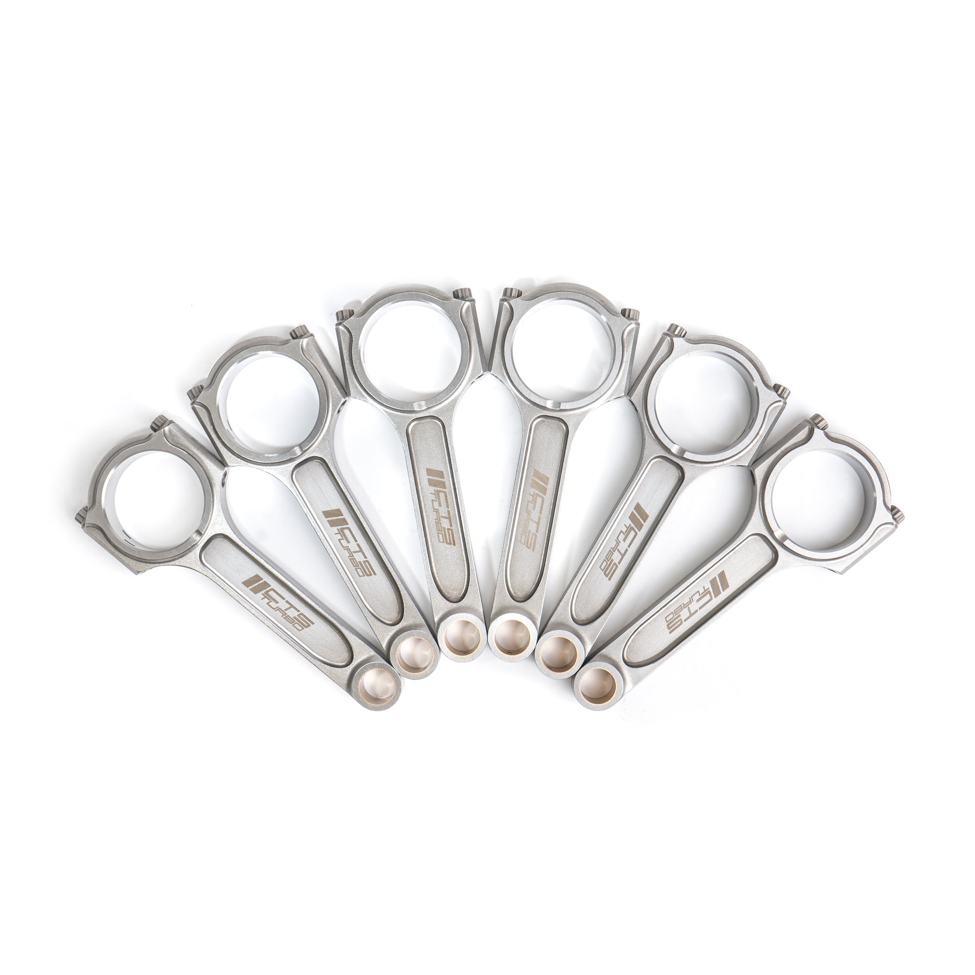 CTS Turbo Connecting Rods 164x20 I-Beam Rifle Drilled - VW/Audi 3.2L 24V VR6 and 2.8L 12V and 24V VR6