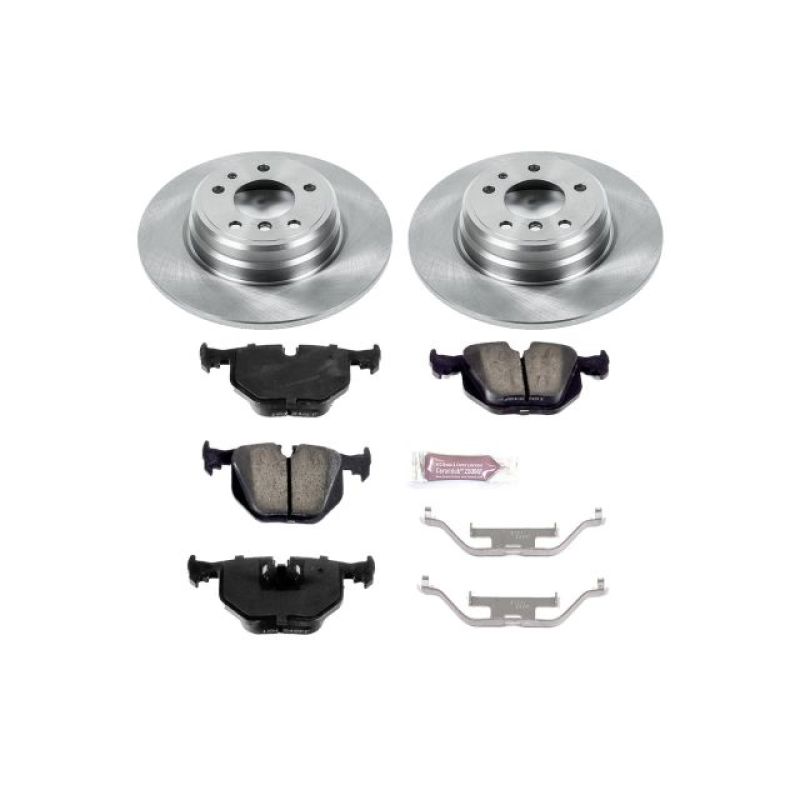 PowerStop 94-97 BMW 840Ci Rear Autospecialty Brake Kit