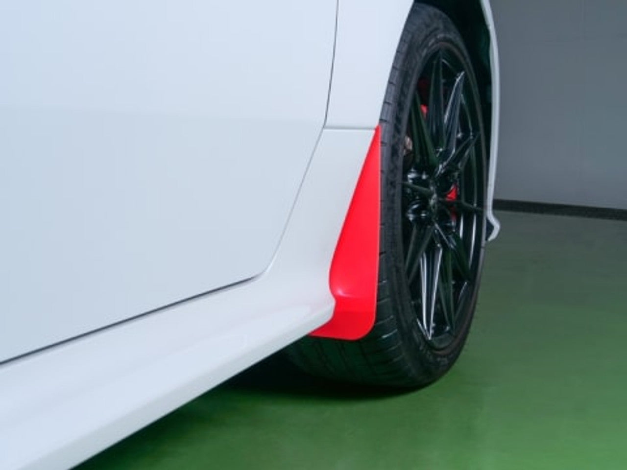 Cusco 2023+ Toyota GR Corolla (GZEA14H) AWD Front Red EVA Mud Flaps - Set of 2