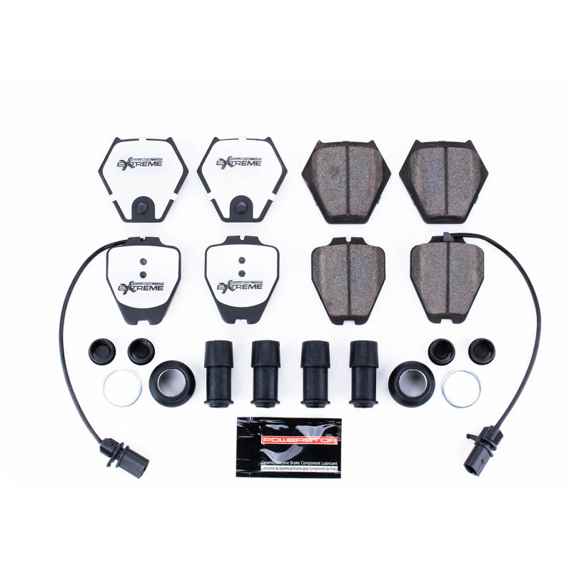 PowerStop 00-01 Audi A6 Quattro Front Z26 Extreme Street Brake Pads w/Hardware