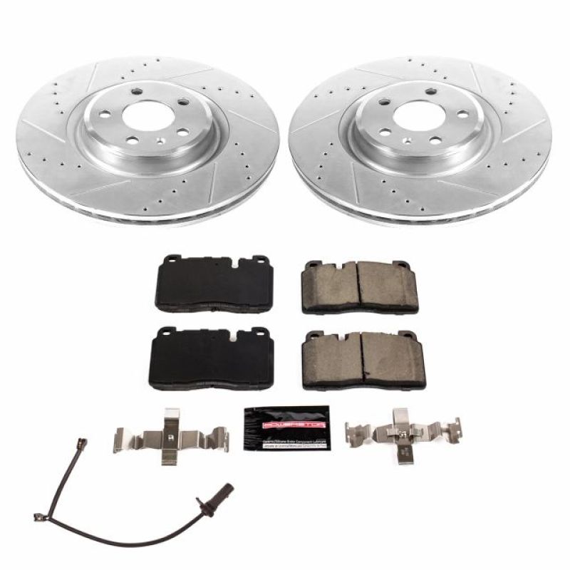 PowerStop 17-18 Audi A6 Front Z23 Evolution Sport Brake Kit