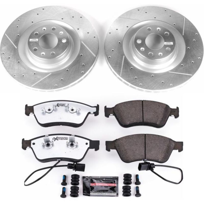 PowerStop 09-11 Audi A6 Quattro Front Z26 Street Warrior Brake Kit