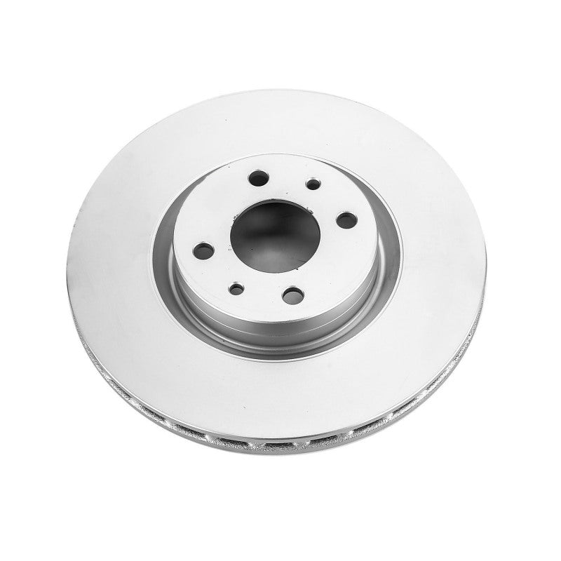 PowerStop 12-18 Fiat 500 Front Evolution High Carbon Geomet Coated Rotor