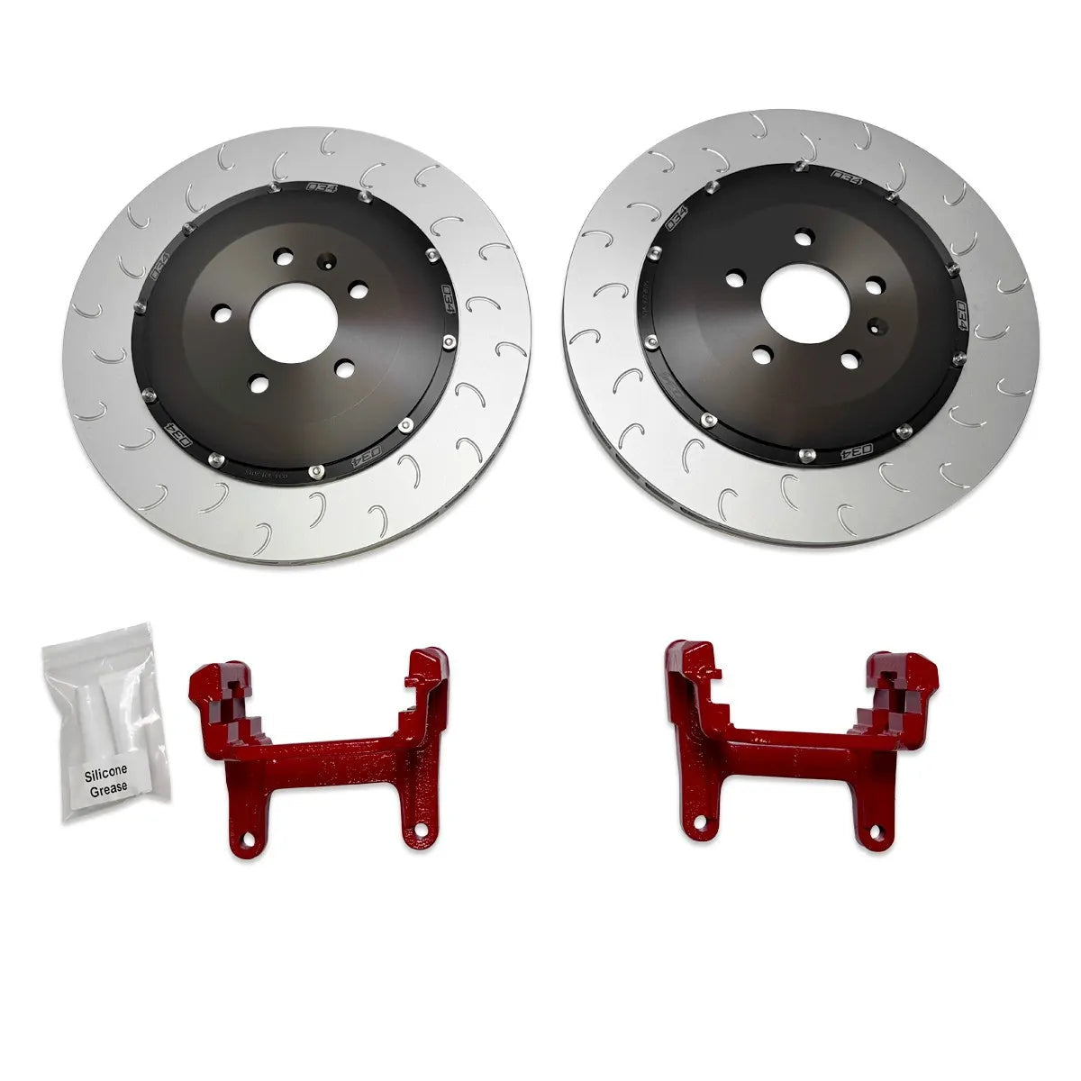 034Motorsport Floating Rear Rotors 370mm - Audi B9/B9.5 A4/S4, A5/S5, Q5/SQ5, & RS4/RS5