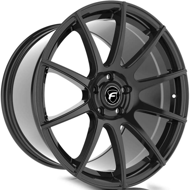 Forgestar F101 21X12 CF10 SC 5X120 ET52 BS8.6 Gloss Black 67.0
