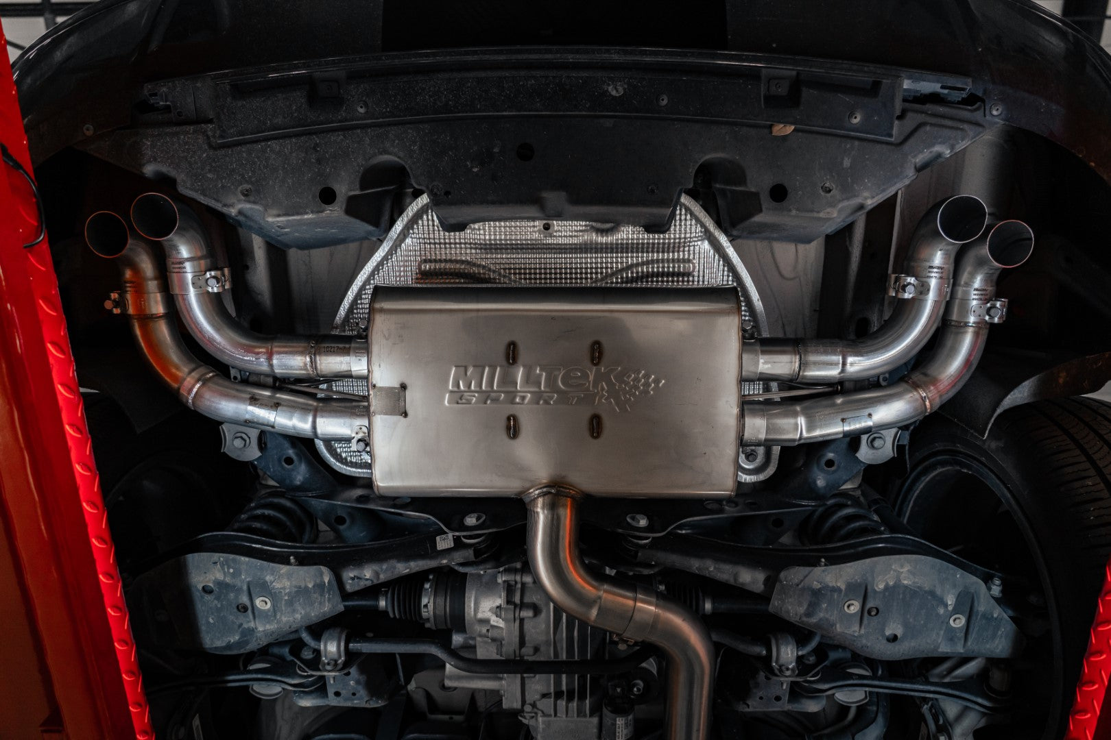 Milltek Non-Resonated Cat-Back Exhaust - VW Tiguan R-Line 2.0T 4Motion (North American)