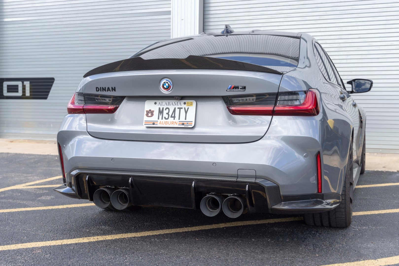 DINAN Carbon Fiber Rear Deck Spoiler - G82 BMW M4