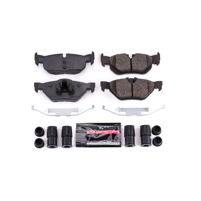 PowerStop 08-13 BMW 128i Rear Z23 Evolution Sport Brake Pads w/Hardware