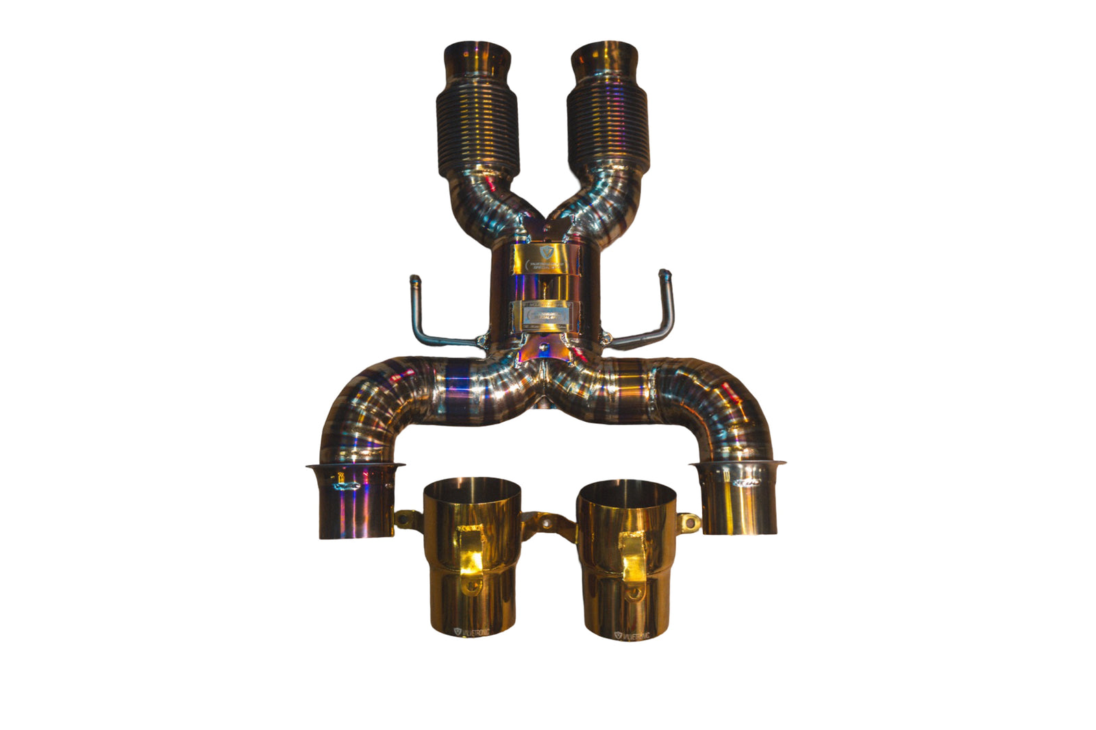 Valvetronic Designs - Maclaren Artura 3.0L, F1 Catback Exhaust, Grade 5 Titanium Titanium 3.5 Inch Outlet Tips