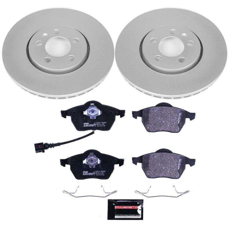 PowerStop 99-10 Volkswagen Beetle Front Euro-Stop Brake Kit