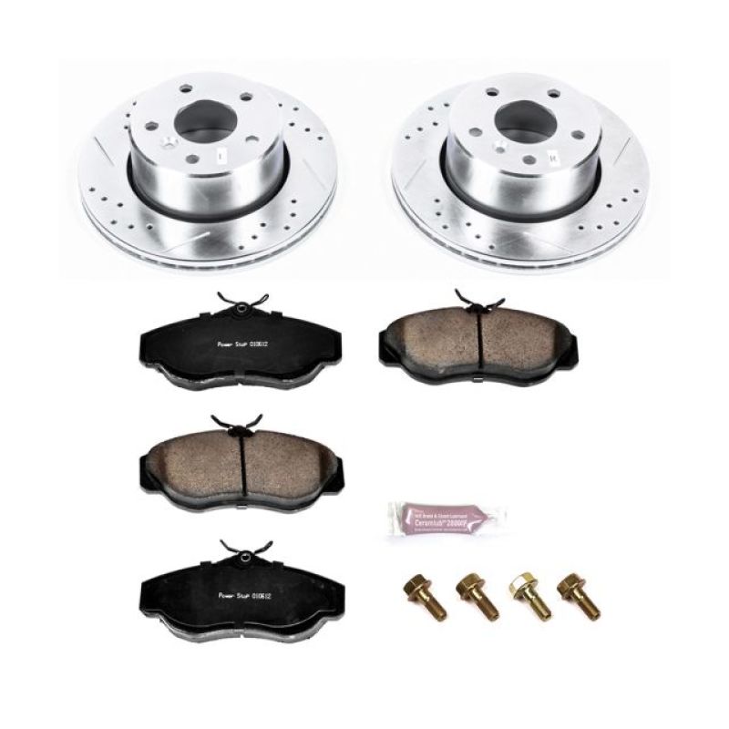 PowerStop 99-04 Land Rover Discovery Front Z23 Evolution Sport Brake Kit