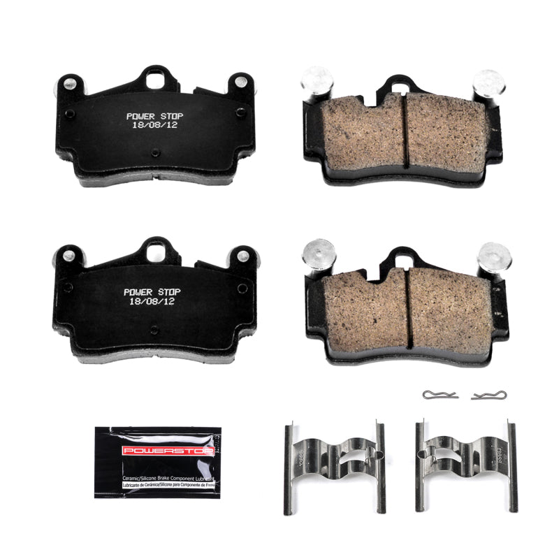 PowerStop 07-15 Audi Q7 Rear Z23 Evolution Sport Brake Pads w/Hardware