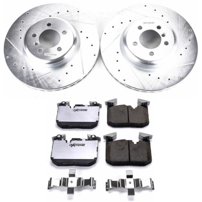 PowerStop 12-15 BMW 335i Front Z26 Street Warrior Brake Kit