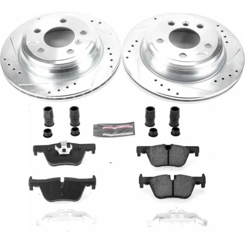 PowerStop 13-18 BMW 320i xDrive Rear Z23 Evolution Sport Brake Kit