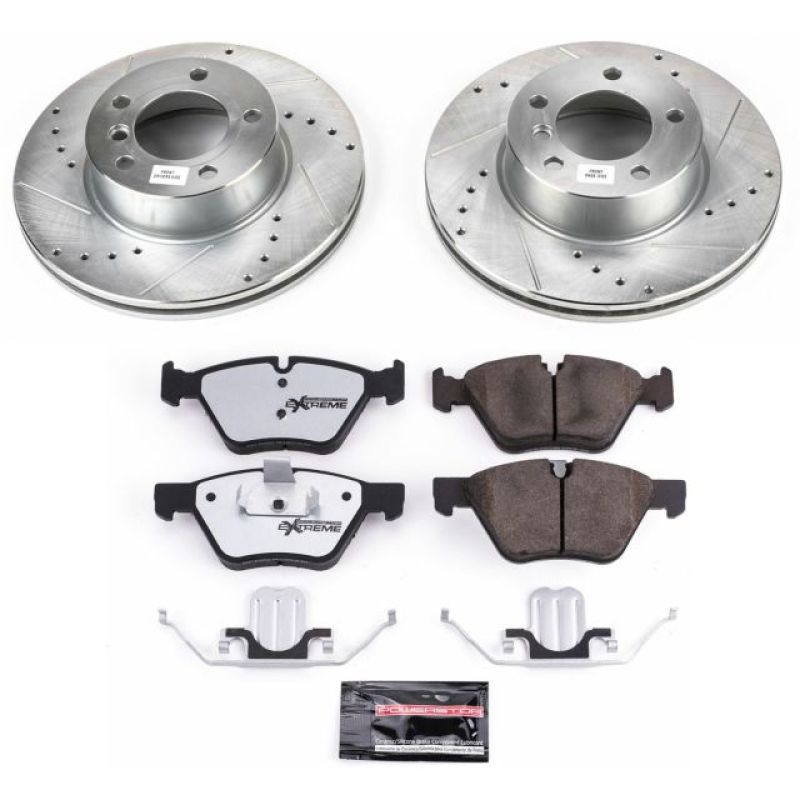 PowerStop 08-10 BMW 128i Front Z26 Street Warrior Brake Kit