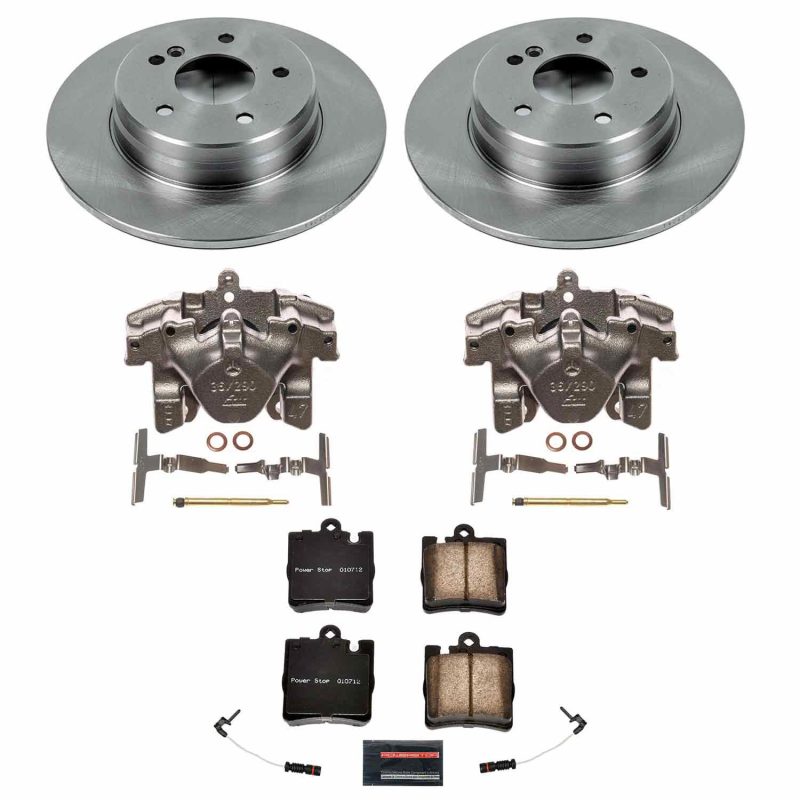 PowerStop 00-02 Mercedes-Benz CLK320 Rear Autospecialty Brake Kit w/Calipers
