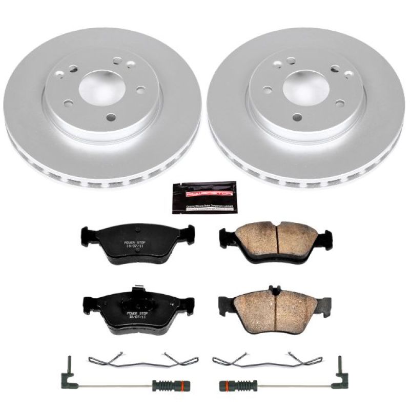 PowerStop 99-00 Mercedes-Benz C230 Front Z23 Evolution Sport Coated Brake Kit