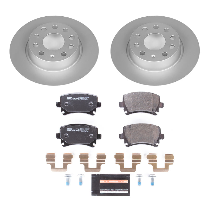 PowerStop 2013 Audi A3 Quattro Rear Euro-Stop Brake Kit
