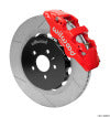 Wilwood AERO6 Front Kit 15.00in BBK - 08-12 Audi A4/A5/S5 - Drilled & Slotted Rotor - Red