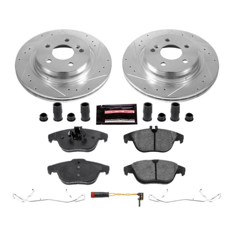 PowerStop 12-15 Mercedes-Benz C250 Rear Z23 Evolution Sport Brake Kit
