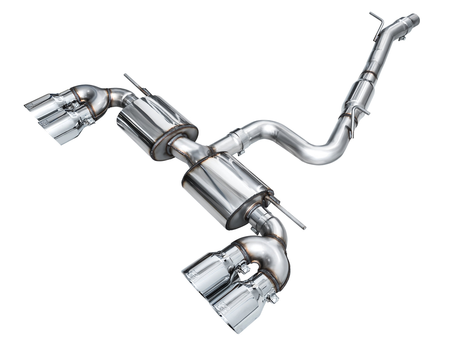 AWE Tuning Touring Exhaust - VW MK8/MK8.5 Golf R