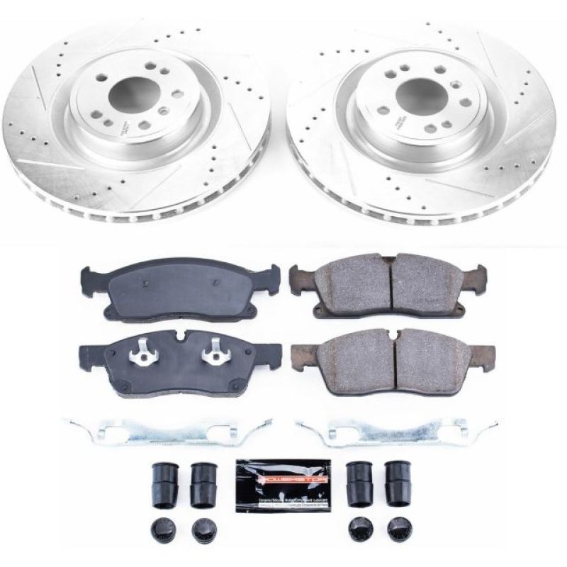PowerStop 13-16 Mercedes-Benz GL350 Front Z23 Evolution Sport Brake Kit