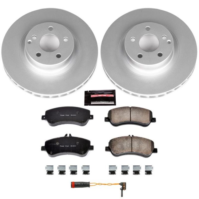 PowerStop 13-15 Mercedes-Benz GLK250 Front Z23 Evolution Sport Coated Brake Kit