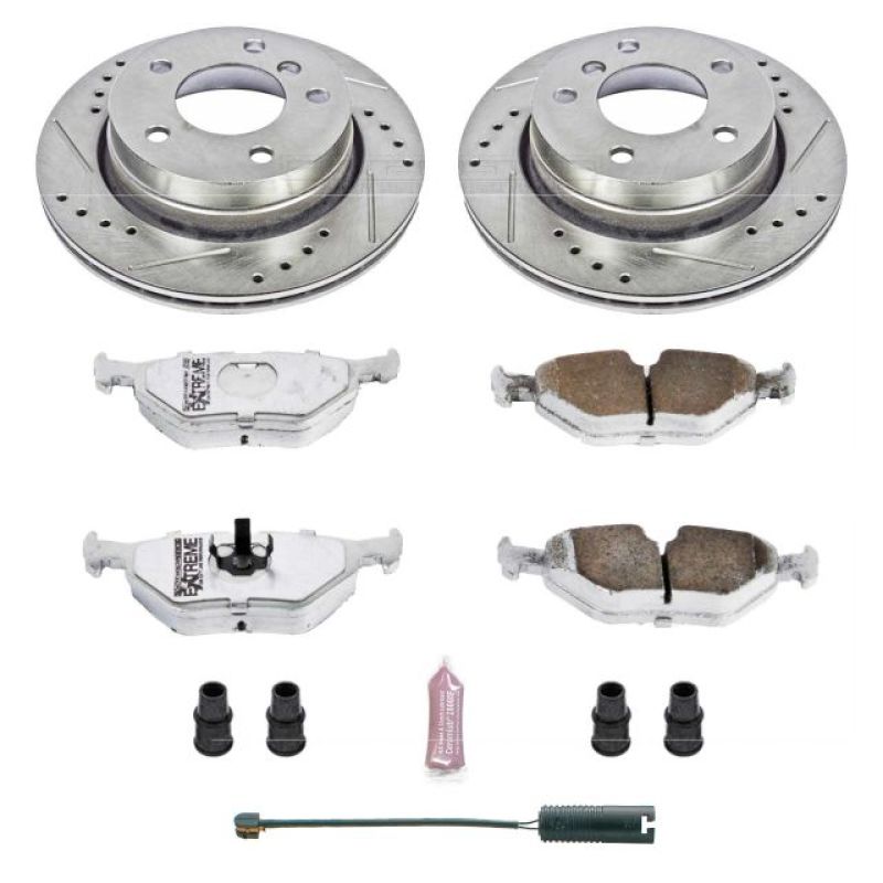 PowerStop 98-99 BMW 323i Rear Z26 Street Warrior Brake Kit