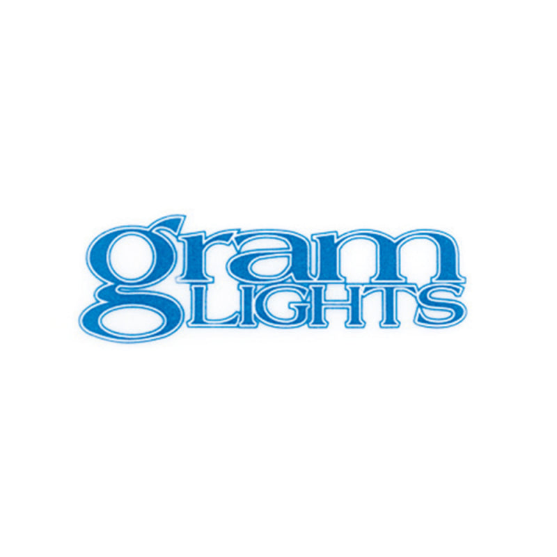Rays Wheels Gram Lights Wheel Spoke Sticker No. 2 Luminous - Blue