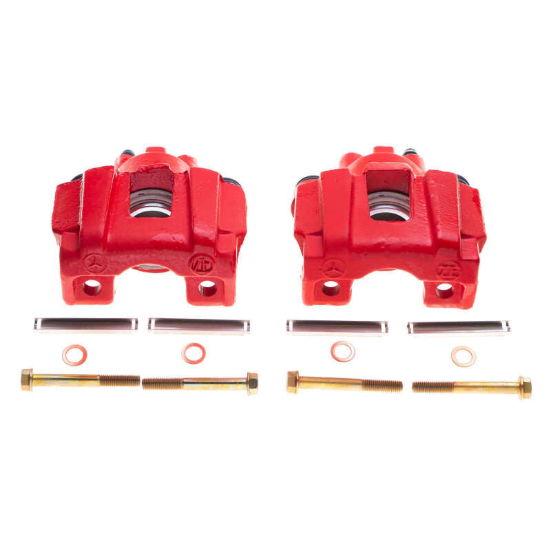 PowerStop 98-03 Mercedes-Benz ML320 Rear Red Calipers - Pair