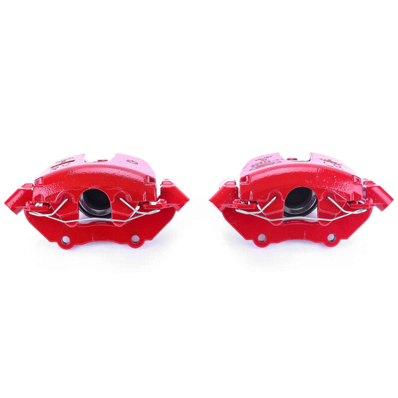 PowerStop 2004 Mazda 3 Front Red Calipers w/Brackets - Pair