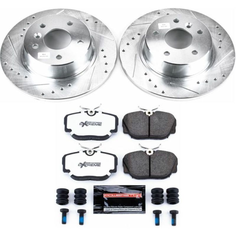 PowerStop 99-04 Land Rover Discovery Rear Z26 Street Warrior Brake Kit