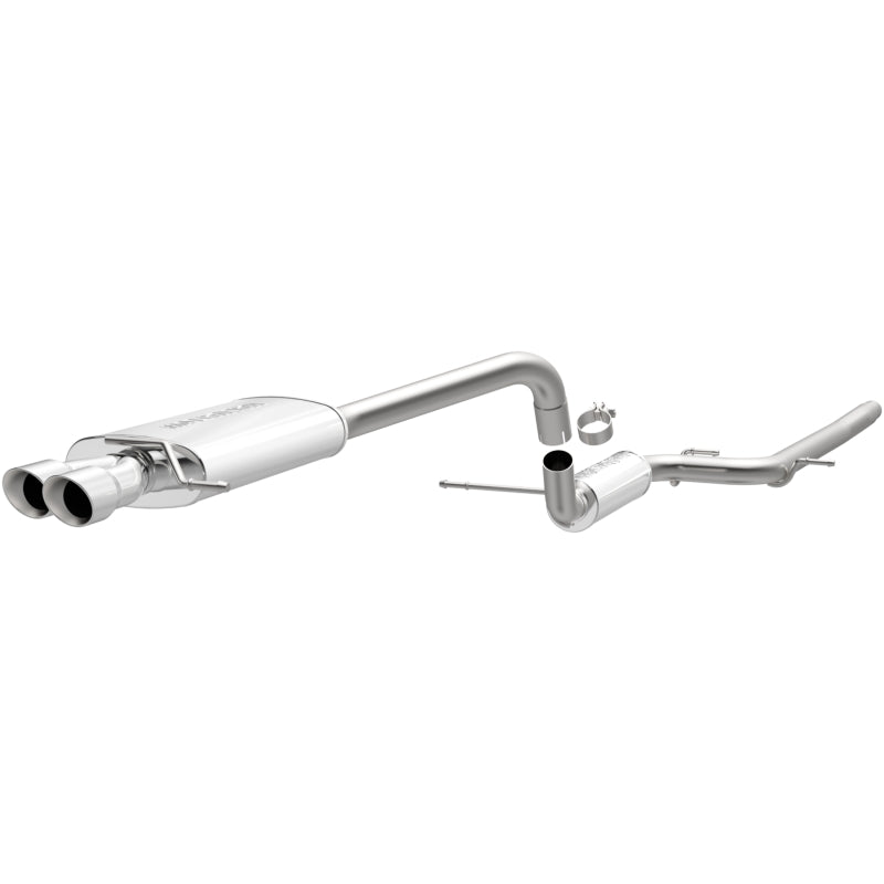 Magnaflow Performance Cat-Back Exhaust System Dual Straight Drive Side Rear Exit 11-14 VW Jetta 2.0L