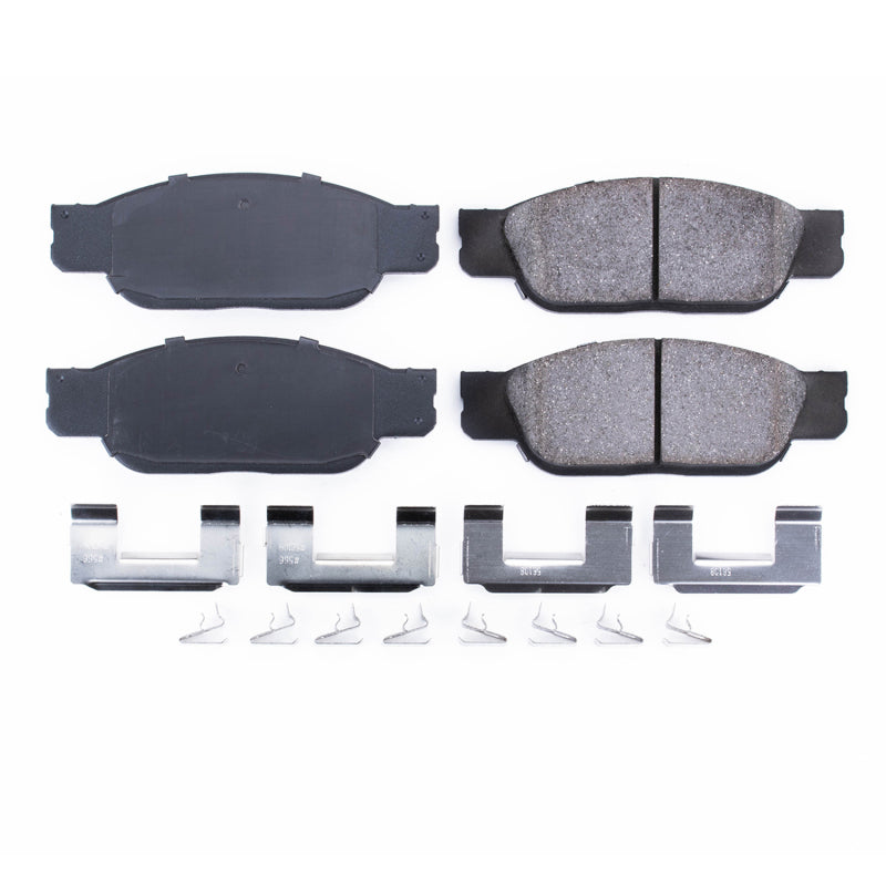 PowerStop 02-05 Ford Thunderbird Front Z17 Evolution Ceramic Brake Pads w/Hardware