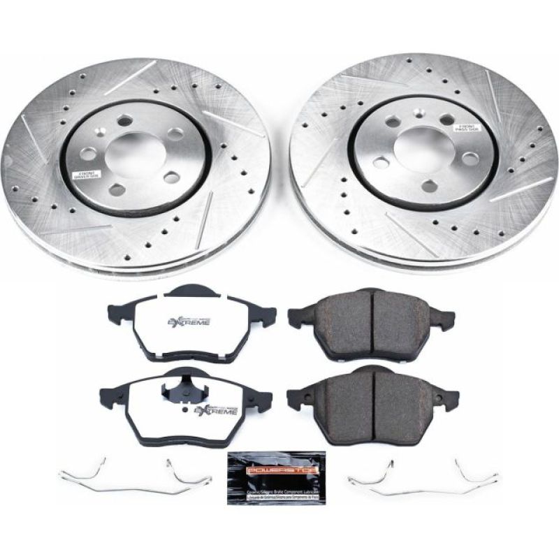 PowerStop 96-99 Volkswagen Golf Front Z26 Street Warrior Brake Kit